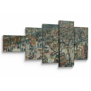 Tablou - Camille Pissarro, Boulevard des Italiens, Morning, Sunlight, reproducere (V025177V11060)