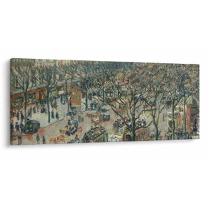 Tablou - Camille Pissarro, Boulevard des Italiens, Morning, Sunlight, reproducere (V025177V12050)