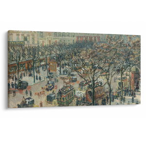 Tablou - Camille Pissarro, Boulevard des Italiens, Morning, Sunlight, reproducere (V025177V12070)