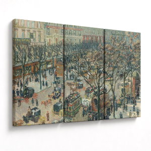 Tablou - Camille Pissarro, Boulevard des Italiens, Morning, Sunlight, reproducere (V025177V120803PCS)