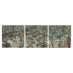 Tablou - Camille Pissarro, Boulevard des Italiens, Morning, Sunlight, reproducere (6)