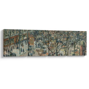 Tablou - Camille Pissarro, Boulevard des Italiens, Morning, Sunlight, reproducere (V025177V16040)