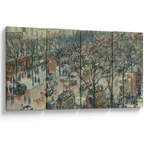 Tablou - Camille Pissarro, Boulevard des Italiens, Morning, Sunlight, reproducere (V025177V16080)