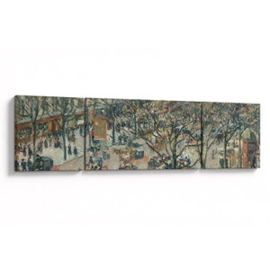 Tablou - Camille Pissarro, Boulevard des Italiens, Morning, Sunlight, reproducere (V025177V17050)