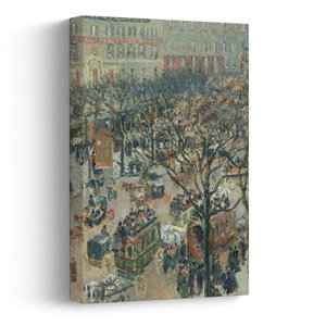 Tablou - Camille Pissarro, Boulevard des Italiens, Morning, Sunlight, reproducere (V025177V2030)