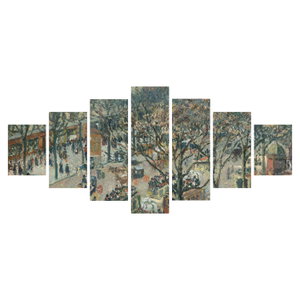 Tablou - Camille Pissarro, Boulevard des Italiens, Morning, Sunlight, reproducere (6)