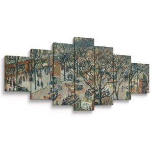 Tablou - Camille Pissarro, Boulevard des Italiens, Morning, Sunlight, reproducere (V025177V210100)