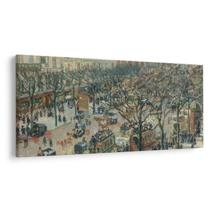 Tablou - Camille Pissarro, Boulevard des Italiens, Morning, Sunlight, reproducere (V025177V250125)