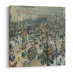 Tablou - Camille Pissarro, Boulevard des Italiens, Morning, Sunlight, reproducere (V025177V3030)