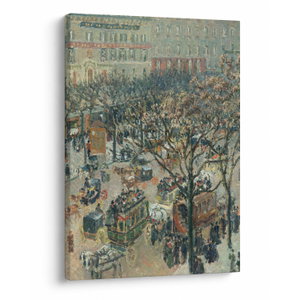 Tablou - Camille Pissarro, Boulevard des Italiens, Morning, Sunlight, reproducere (V025177V5070)