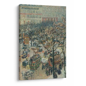 Tablou - Camille Pissarro, Boulevard des Italiens, Morning, Sunlight, reproducere (V025177V6090)