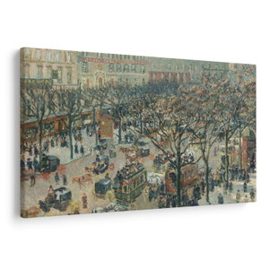 Tablou - Camille Pissarro, Boulevard des Italiens, Morning, Sunlight, reproducere (V025177V9060)