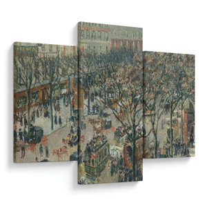 Tablou - Camille Pissarro, Boulevard des Italiens, Morning, Sunlight, reproducere (V025177V90603PCS)