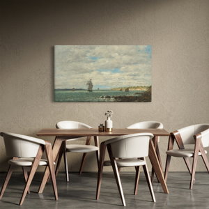 Kép - Eugène Boudin, Coast of Brittany, reprodukciók (2)