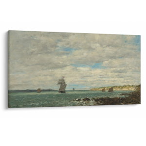 Kép - Eugène Boudin, Coast of Brittany, reprodukciók (1)