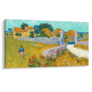 Obraz - Vincent van Gogh, Farmhouse in Provence, reprodukce (V025185V12070)