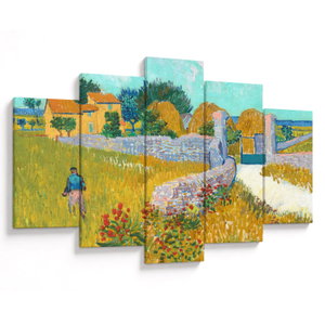 Obraz - Vincent van Gogh, Farmhouse in Provence, reprodukce