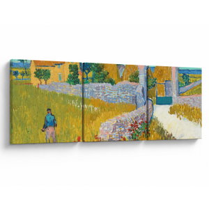 Obraz - Vincent van Gogh, Farmhouse in Provence, reprodukce (V025185V9030)