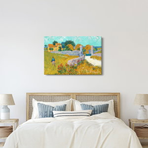 Obraz - Vincent van Gogh, Farmhouse in Provence, reprodukce (2)
