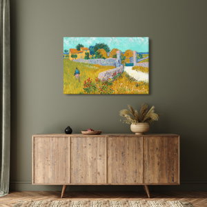 Obraz - Vincent van Gogh, Farmhouse in Provence, reprodukce (3)