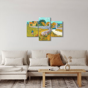 Schilderij - Vincent van Gogh, Boerderij in de Provence, reproducties (3)