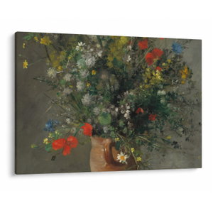 Obraz - Auguste Renoir,  Flowers in a Vase, reprodukce (V025189V10070)