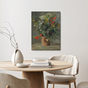 Obraz - Auguste Renoir,  Flowers in a Vase, reprodukce (3)