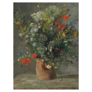 Obraz - Auguste Renoir,  Flowers in a Vase, reprodukce (6)