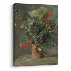 Obraz - Auguste Renoir,  Flowers in a Vase, reprodukce
