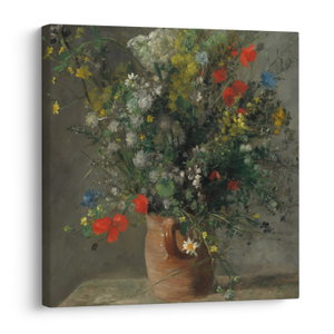 Obraz - Auguste Renoir,  Flowers in a Vase, reprodukce (V025189V4040)