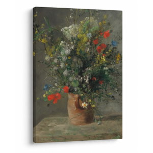 Obraz - Auguste Renoir,  Flowers in a Vase, reprodukce (V025189V5070)