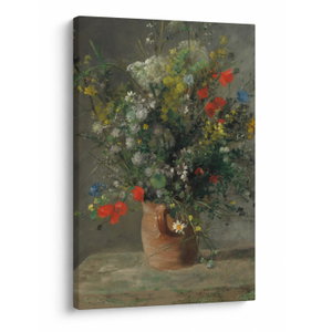 Obraz - Auguste Renoir,  Flowers in a Vase, reprodukce (V025189V6090)
