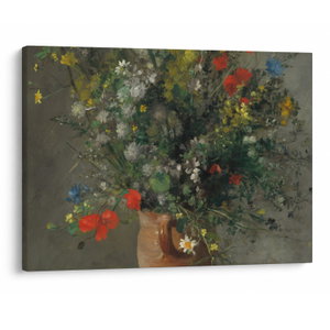 Obraz - Auguste Renoir,  Flowers in a Vase, reprodukce (V025189V7050)