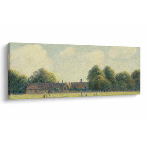 Obraz - Camille Pissarro, Hampton Court Green, reprodukce (V025194V10040)