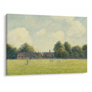 Obraz - Camille Pissarro, Hampton Court Green, reprodukce (V025194V10070)