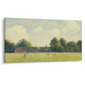 Bild auf Leinwand - Camille Pissarro, Hampton Court Green, Reproduktionen