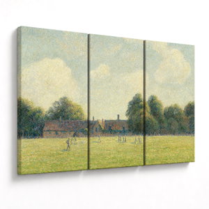 Obraz - Camille Pissarro, Hampton Court Green, reprodukce (V025194V120803PCS)