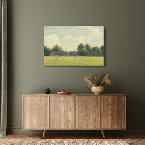 Obraz - Camille Pissarro, Hampton Court Green, reprodukce (2)