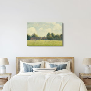 Obraz - Camille Pissarro, Hampton Court Green, reprodukce (4)