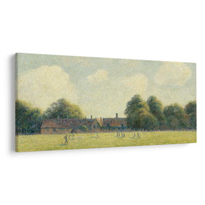 Obraz - Camille Pissarro, Hampton Court Green, reprodukce (V025194V200100)