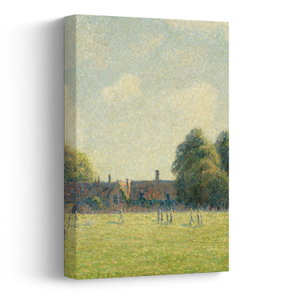 Obraz - Camille Pissarro, Hampton Court Green, reprodukce (V025194V2030)