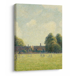 Obraz - Camille Pissarro, Hampton Court Green, reprodukce (V025194V3040)