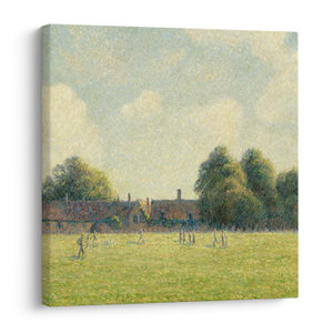 Obraz - Camille Pissarro, Hampton Court Green, reprodukce (V025194V4040)