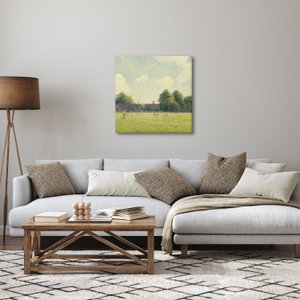 Obraz - Camille Pissarro, Hampton Court Green, reprodukce (2)