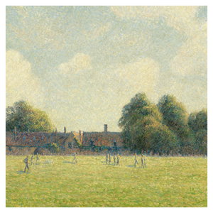 Obraz - Camille Pissarro, Hampton Court Green, reprodukce (6)