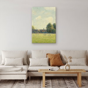 Obraz - Camille Pissarro, Hampton Court Green, reprodukce (2)