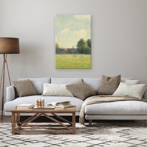 Obraz - Camille Pissarro, Hampton Court Green, reprodukce (3)