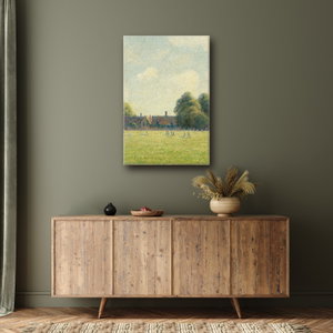 Obraz - Camille Pissarro, Hampton Court Green, reprodukce (4)