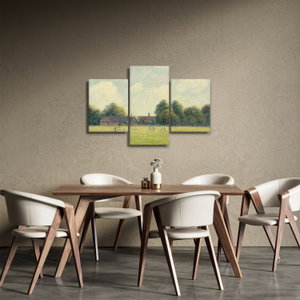 Obraz - Camille Pissarro, Hampton Court Green, reprodukce (3)