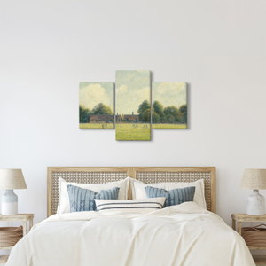 Obraz - Camille Pissarro, Hampton Court Green, reprodukce (4)